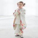 七五三 KOHARU 被布コートセット 3歳 女の子 着物 8点セット 箱入り 薄緑 kh-1-A