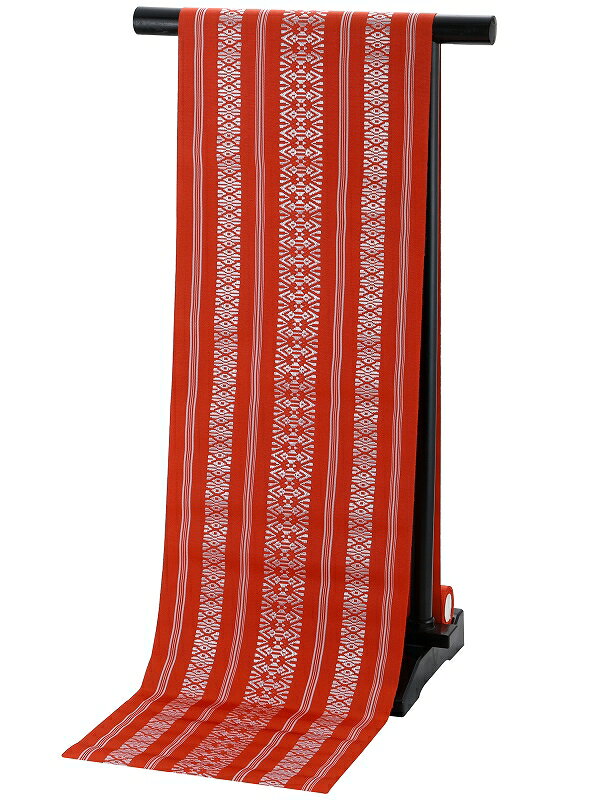 Nagoya Sash - 桐生織物 献上柄 八寸名古屋帯 三献 オレンジ ek-304-B