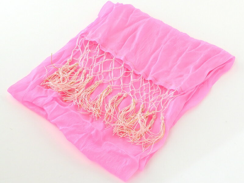 訳あり 七五三 女の子 正絹 志古貴 しごき ピンク w-26