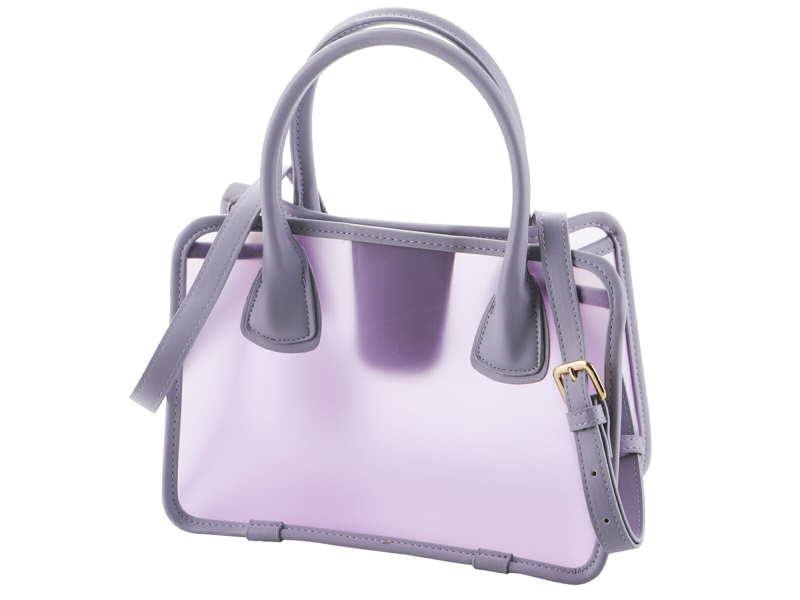 お値下げ　婦人ハンドバック　和装　洋装　薄紫 SOUBIEN（創美苑） 成人式 バッグ 単品 fussa 紫 パープル 銀 シルバー