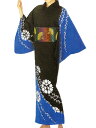 即日発送 在庫処分品 お祭天国 きぬずれ お仕立て上がり 浴衣 婦人用 単品 紺 青 蔓 ta-321-6