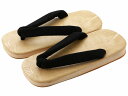 紳士用 ラバー底 合皮 雪駄 黒鼻緒 25cm st-116