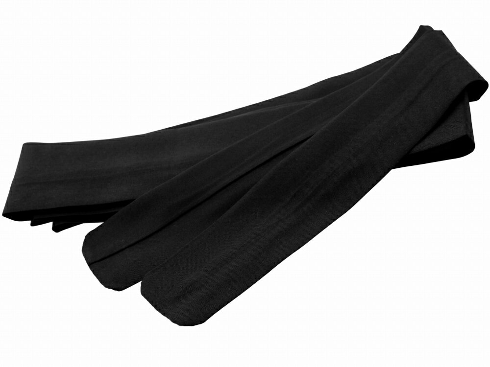 セール 腰ひも ポリエステル ブラック 長さ229cm 腰紐 単品 ko-41 メール便1口10本まで