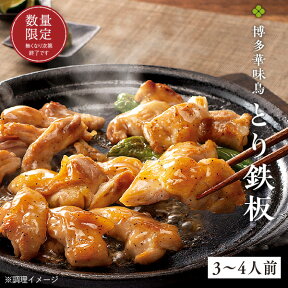 博多華味鳥 博多とり鉄板セット（3〜4人前）送料無料 数量限定【公式通販】