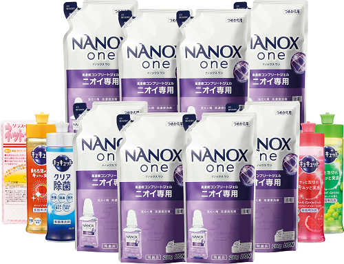 ウイルス除去のナノックスニオイ専用洗剤ギフト
