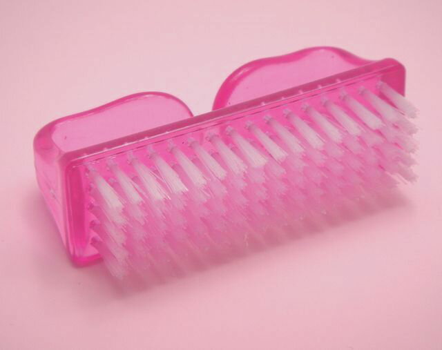 ネイルブラシ ハード 爪ブラシ 硬め 手洗い 検定 爪裏 フットネイル ジェルネイル ネイルケア セルフネイル ダスト除去 血行 マッサージ ナイロン 掃除用品 サッシ クリーナー 美爪 衛生的 サロン