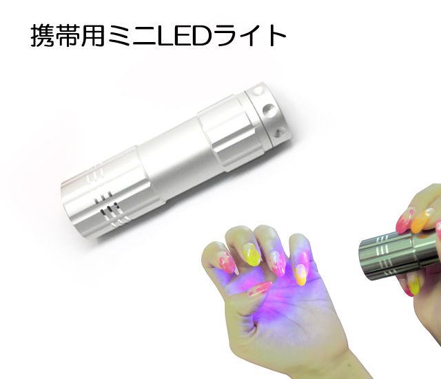 携帯用ミニLEDライト0.9W【定形外OK】 もれなくプレゼント♪