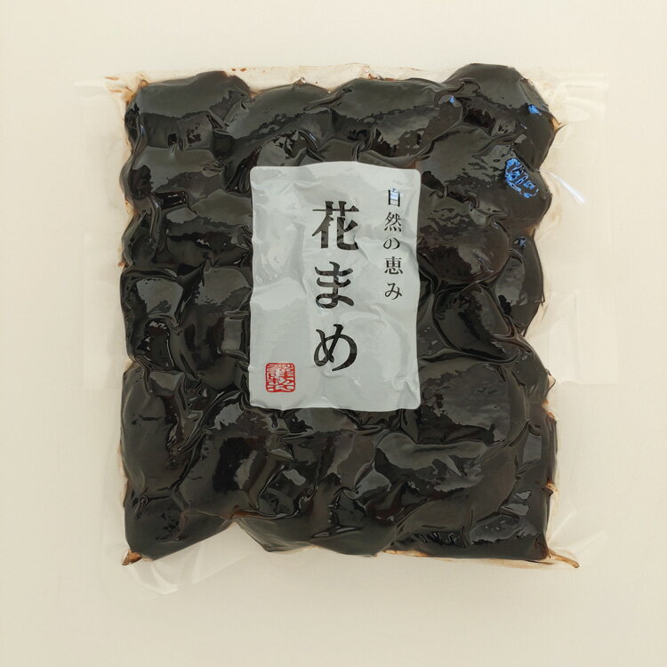 商品名自然の恵み 花まめ250g（真空タイプ）原材料名花豆、砂糖、還元水あめ/ソルビトール、ポリリン酸Na内容量250g賞味期限・消費期限（製造時から）150日温度帯常温のし・包装対応×パッケージサイズ150×150×20パッケージ形態袋保存方法直射日光、高温多湿を避けて常温で保存してください販売者はなのき堂