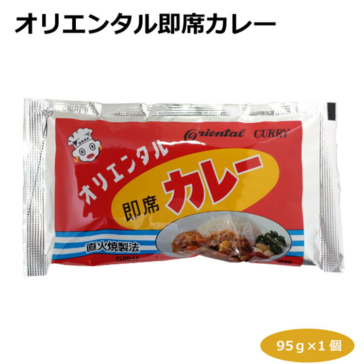 オリエンタル即席カレー95g インスタントカレー カレー粉 カレーライス カレールウ 粉末タイプ 焼きそば 野菜炒め チャーハン ロングセラー 愛知 名古屋