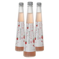 スパークリング 花の舞 ちょびっと乾杯ぷちしゅわイチゴ酒 （300ml）×3 【送料込み】