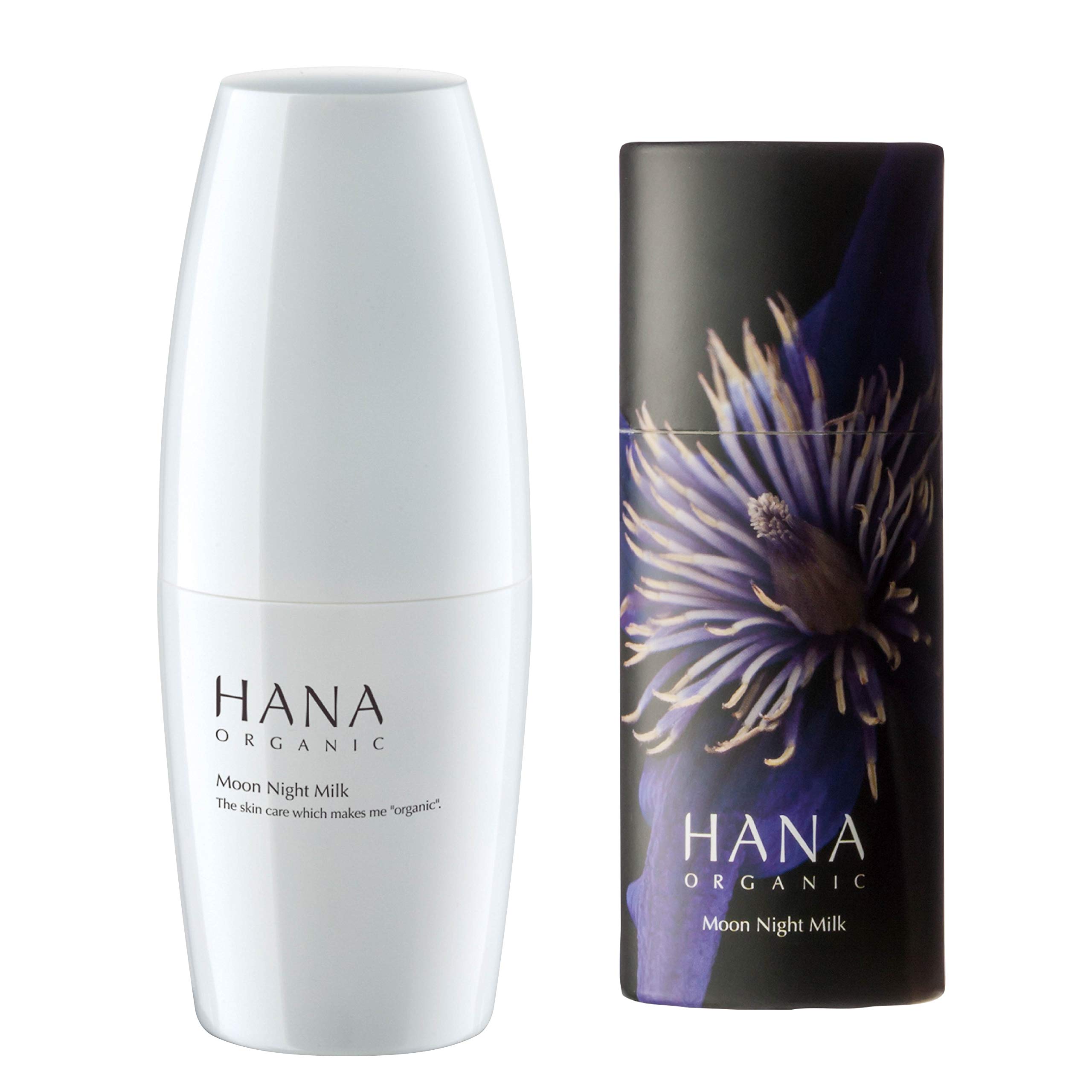 【公式】HANA ORGANIC 乳液 スキンケア 保湿 30代 40代 50代 敏感肌 乾燥肌 毛穴 フェイスケア くすみ対策 高保湿 無添加 国産オーガニック ムーンナイトミルク ハナオーガニック