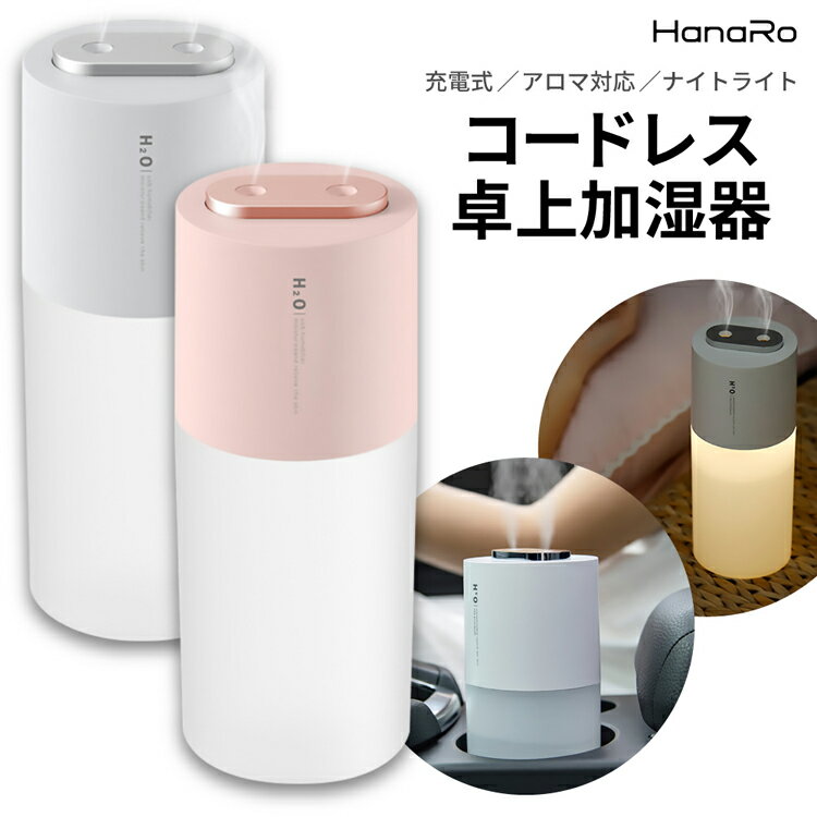 【最大500円OFFクーポン★P10倍】加湿器 ミニ 卓上 