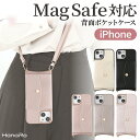 【P10倍】iPhone16e ケース MagSafe対応 ショルダー ストラップ付き iPhone16 iPhone16Pro ケース iPhone15 iP...