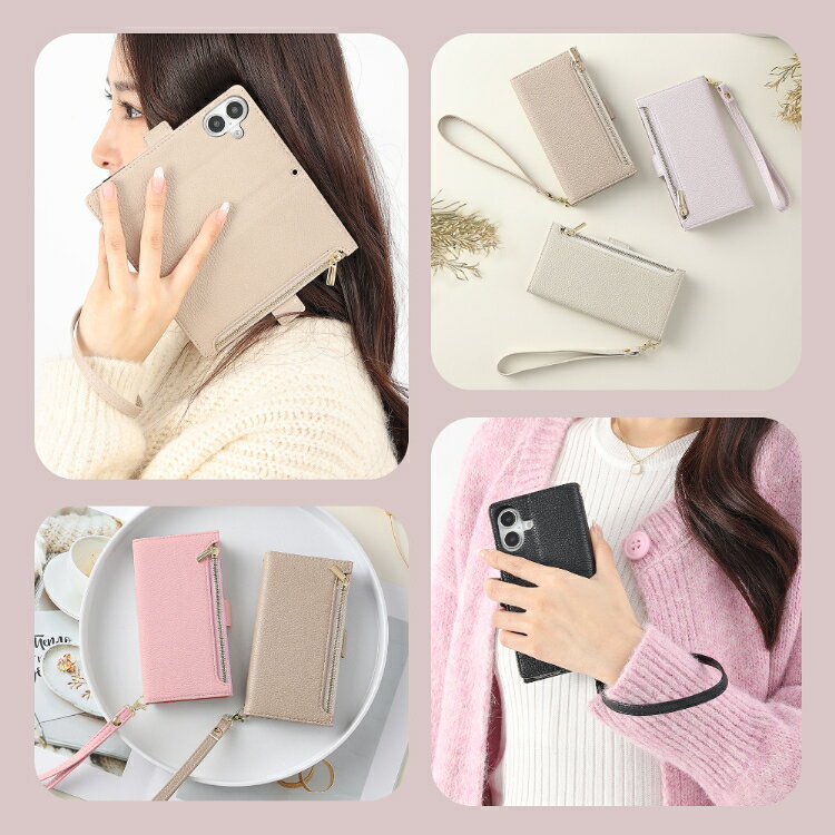 iPhone17 ケース 手帳型 iPhone17e iPhone16 手帳型ケース iPhone16e iPhone17Pro ...