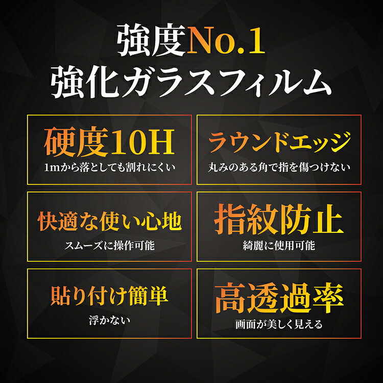 5倍 AQUOS sense10 wish5 保護 フィルム sense9 wish4 sense8 ガラスフィルム sense hanaro-online-store-10001228 HANARO オンラインストア サンプル画像3