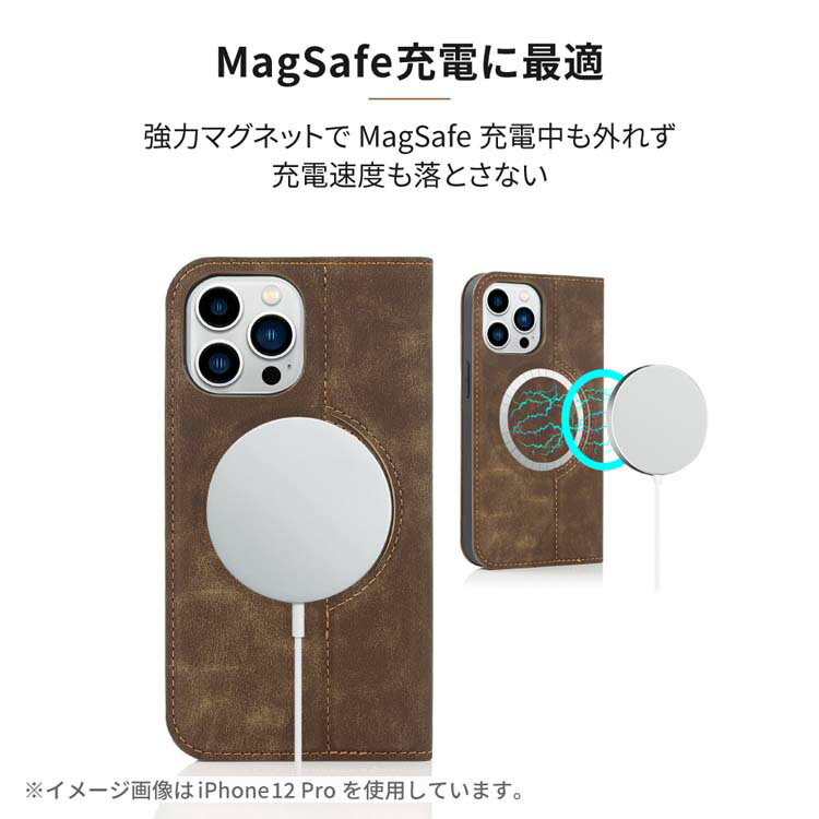 iPhone16 ケース 手帳型 Magsafe対応 iPhone16Pro 手帳型ケース iPhone15 ケース i...