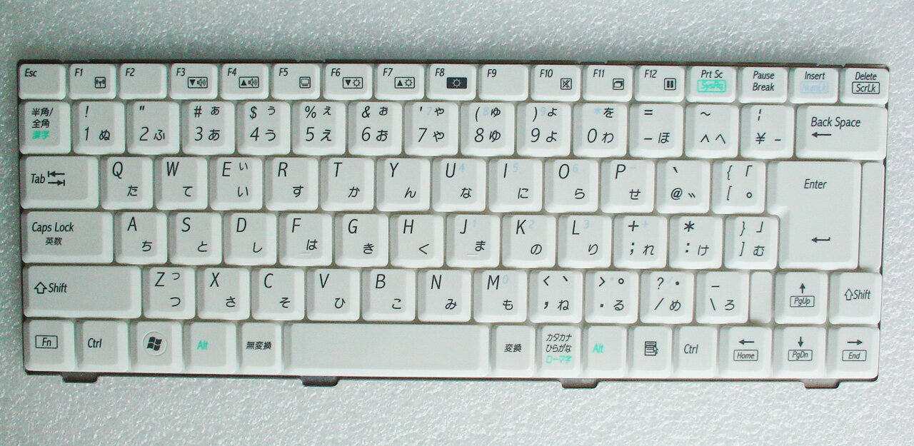 新品SHARP Mebius PC-CWシリーズ等用キーボード(V021246AJ1)白