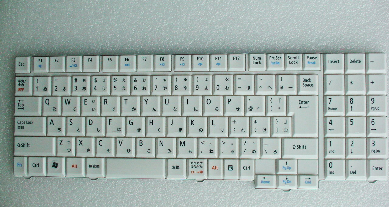 新品NECノートPC等用キーボード(MP-09H70J066982)白