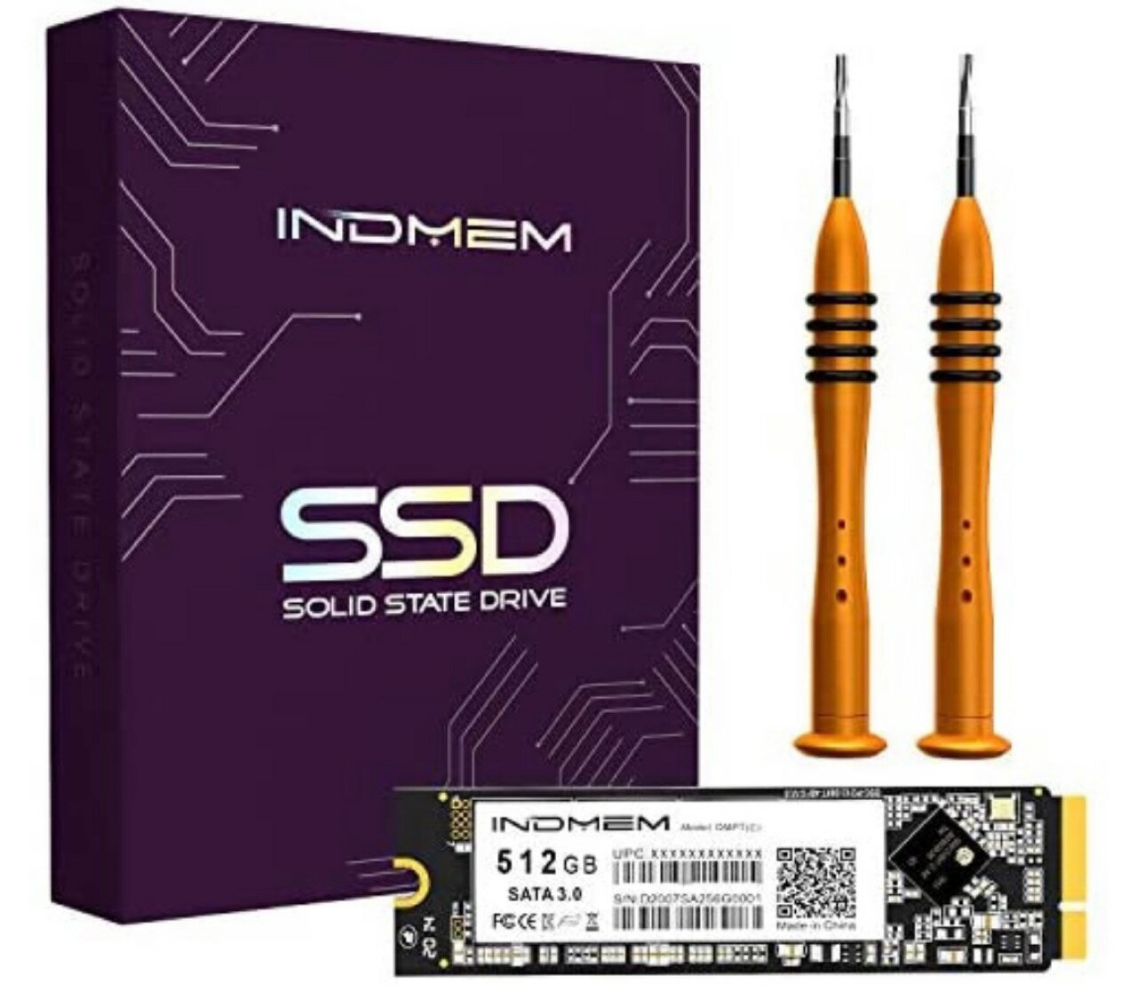 INDMEM ¢SSD SATA3.0 512GB DMPTC MacBook Pro