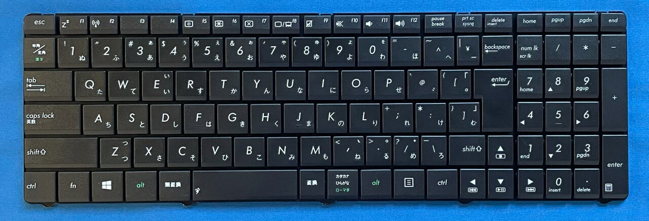 純正 新品 ASUS K53U等用 V118502AJ1 日本語キーボード 国内発送