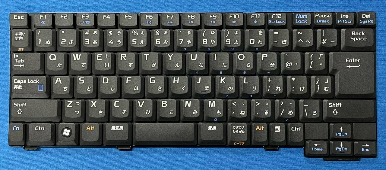 純正 新品 NEC Lavie LL550/T 等用 日本語キーボード ブラック V050146MJ4