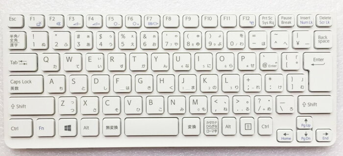 キーボード:新品SONY VAIO用(149183211, V134046BJ3,白)国内発送