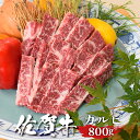 【ポイント10倍 5/15 00:00〜23:59】佐賀牛 焼肉用カルビ 800g 送料無料 ステーキ肉 熟成 黒毛和牛 和牛 国産 国産牛 ギフト 敬老 敬老...
