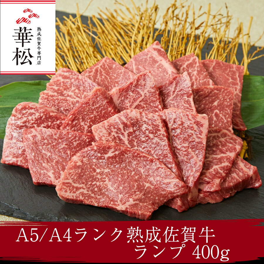 佐賀牛 ランプ 焼肉 400g モモ A4 A5 送料無料 