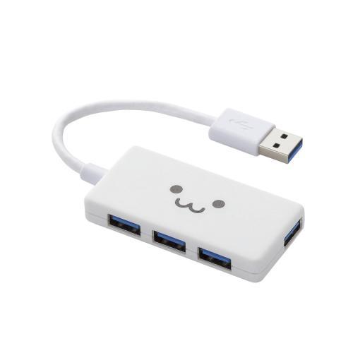 エレコム 4ポートUSB3.0ハブ(コンパクトタイプ) U3H-A416BF1WH