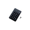 エレコム ワイヤレステンキーボード Mサイズ メンブレン 高耐久 ブラック TK-TDM017BK(2)