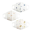 MEDIK 不織布マスク Sサイズ(幼児用) 各柄10枚×3種類 計30枚入り MCH-A164-S(4)