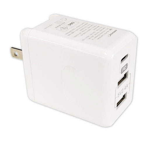 HIDISC USB PD対応 Type-C/A 32W AC充電器 ML-PDC1U2P32WH HIDISC USB PD対応 Type-C/A 32W AC充電器 ML-PDC1U2P32WH