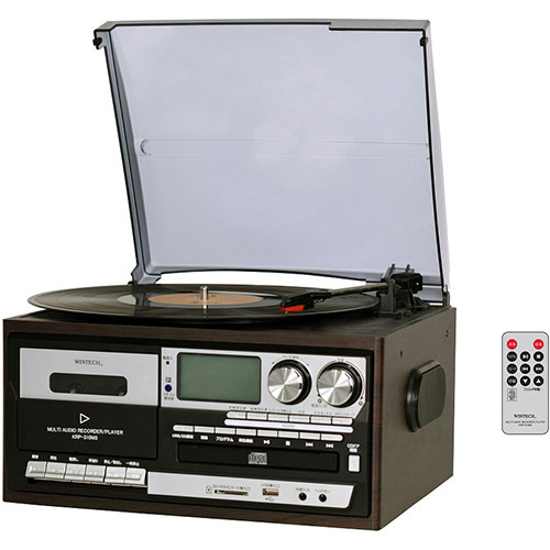 【予約販売12月2日入荷予定】WINTECH スピーカー搭載マルチオーディオプレーヤー KRP-310MS