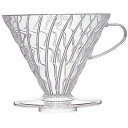 【5セット】 HARIO V60透過ドリッパー03 クリア VDR-03-TX5