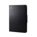 エレコム 11インチiPad Pro(M4) フラップケース ソフトレザー 360度回転 ブラック TB-A24PM360BK(2)