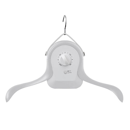 サンコー シワを伸ばすハンガー型乾燥機 アイロンいら〜ず ホワイト HRNCLSSWH