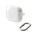 エレコム AirPods 第4世代用 ソフトケース クリア AVA-AP06UCCR