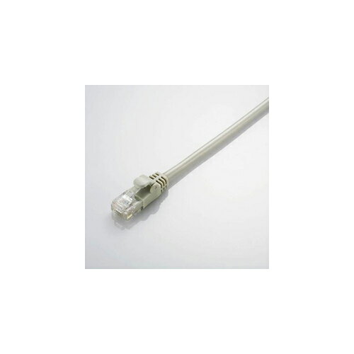 エレコム やわらかLANケーブル(Cat5E準拠) 5m ライトグレー LD-CTY/LG5