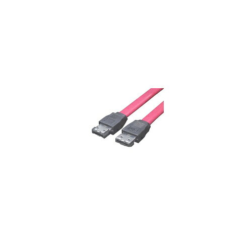 eSATA I型-I型(中)1.5Gbps/3.0Gbps 対応。。　ロック付き-【注意事項】■沖縄・離島は別途送料（税込1,000円）が掛かります。■お取り寄せ品のためメーカーに在庫がない場合がございます。予めご了承ください。■お客様都合による返品は承っておりません。予めご了承ください。