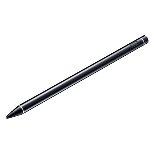 サンワサプライ 充電式極細タッチペン ブラック PDA-PEN46BK
