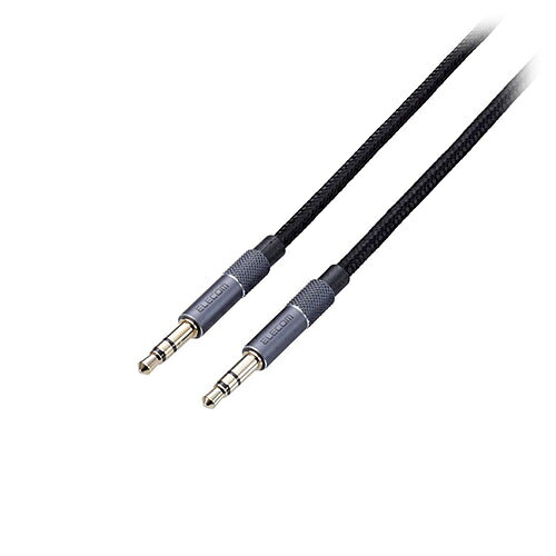 Rakuten - エレコム ステレオミニプラグ AUX オーディオケーブル φ3.5mm 50cm 高耐久 ブラック AX-35MA05BK