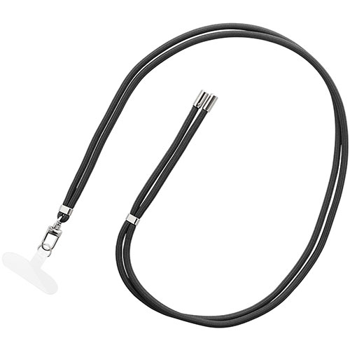 LEPLUS NEXT スマートフォン(汎用) ショルダーストラップ SHOULTY MULTI STRAP ベーシックタイプ ダークグレー LN-SS03GY