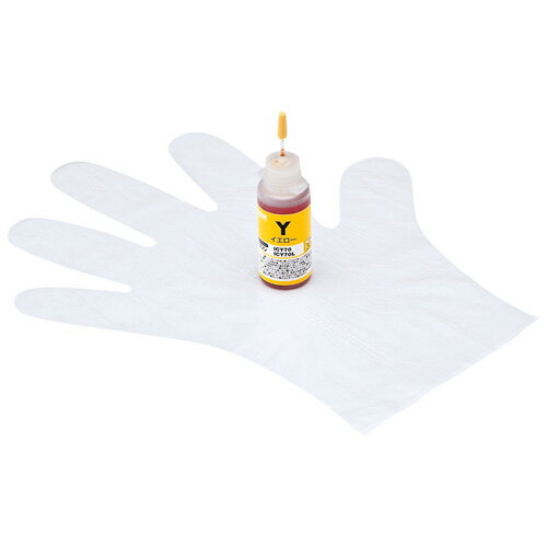 【5個セット】 サンワサプライ 詰め替えインクICY70・ICY70L対応 INK-E70Y30X5