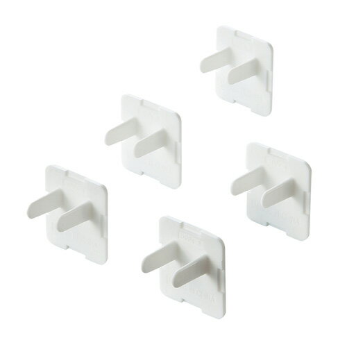 Rakuten - 【5個入×20セット】 サンワサプライ コンセント安全キャップ 3P用 ホワイト TAP-CAP3P5X20