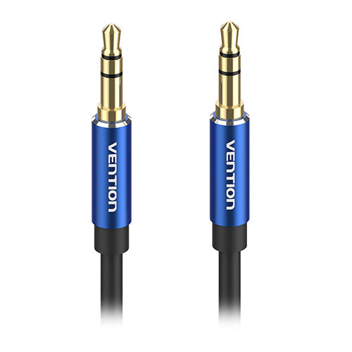 Rakuten - 【10個セット】 VENTION 3.5mm Male to Male オーディオケーブル 1m Blue アルミニウム合金 BA-4407X10