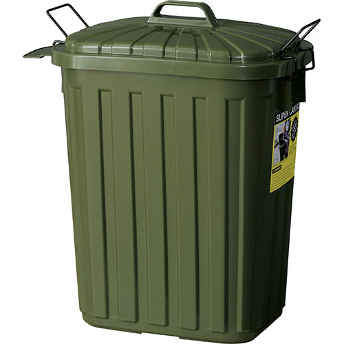 ペールカン60Lサイズ : W36×D55.4×H62.2cm カラー : グリーン 素材 : ポリエチレン スチール 原産国 : 日本 容量 : 約60L組立 : 完成品【注意事項】■沖縄・離島は別途送料（税込1,000円）が掛かります。...