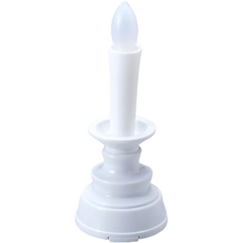 【5セット】 スマイルキッズ ミニミニ安心のろうそく ホワイト ARO-01WHX5