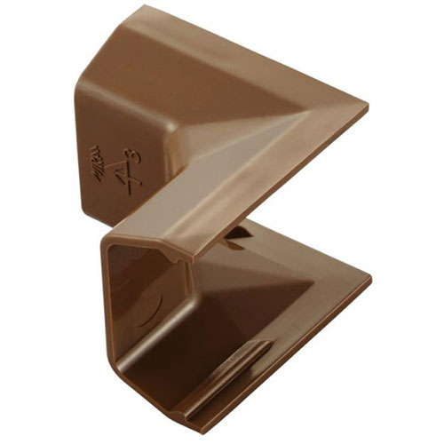 【10セット】 エレコム LD-GAF3M用接続ユニット 入ズミ ブラウン LD-GAFR3MBRX10