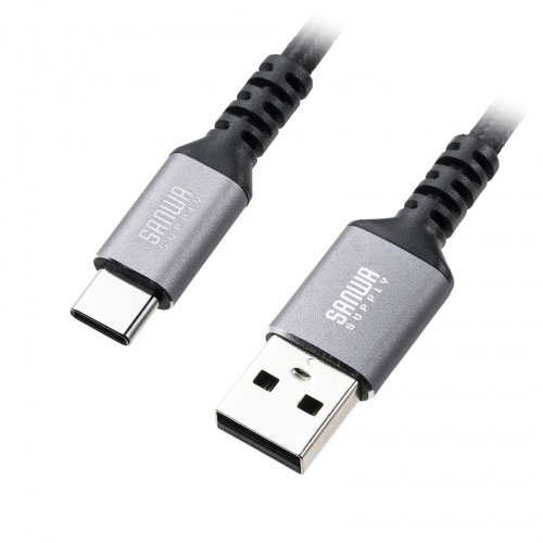 乐天商城 - 【5本セット】 サンワサプライ USB 2.0 Type-Cケーブル C-A ストレート 0.5m KU-CA05TKX5