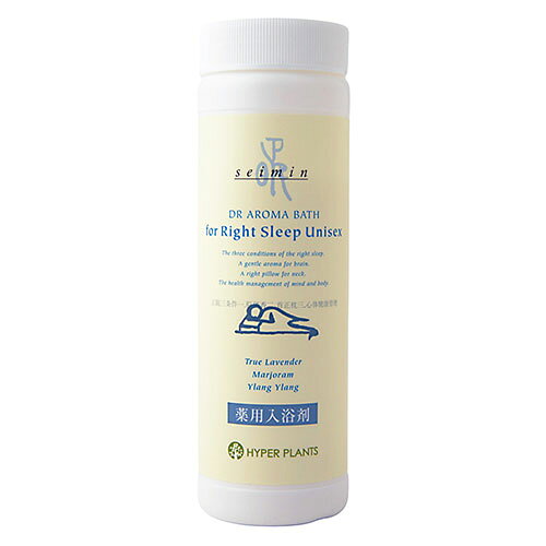 彩生舎 薬用入浴剤 DRアロマバス 正眠 500g オーガニックエッセンシャルオイル配合 心地よい眠りのための深い香り SSS50086